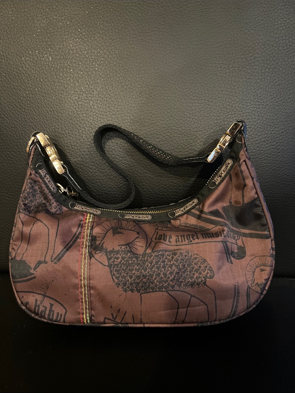 L.a.m.b sportsak y2k small hobo shoulder bag